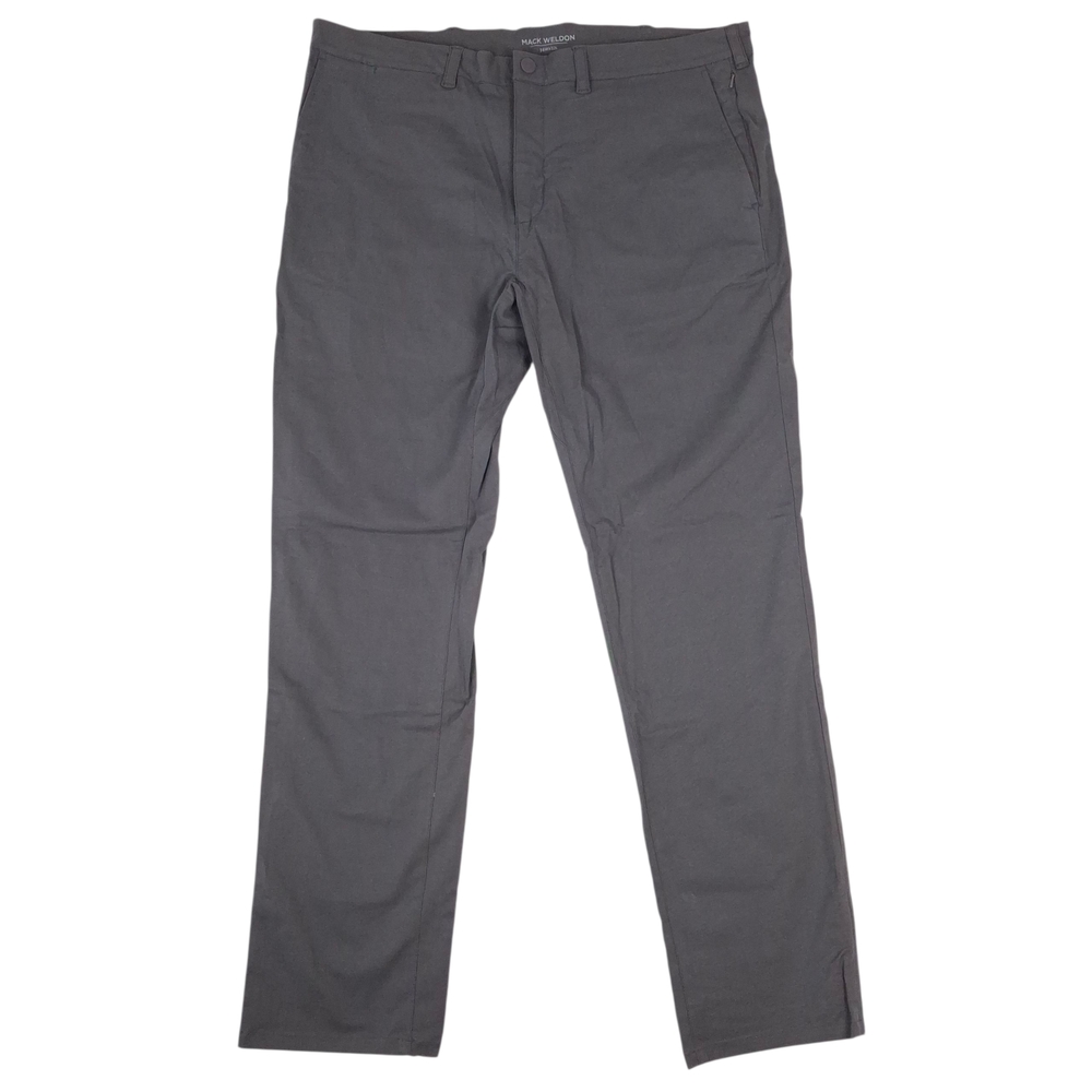 Mack Weldon 36x32 *FLAWED* Maverick Tech Chino pants Asphalt gray slim straight